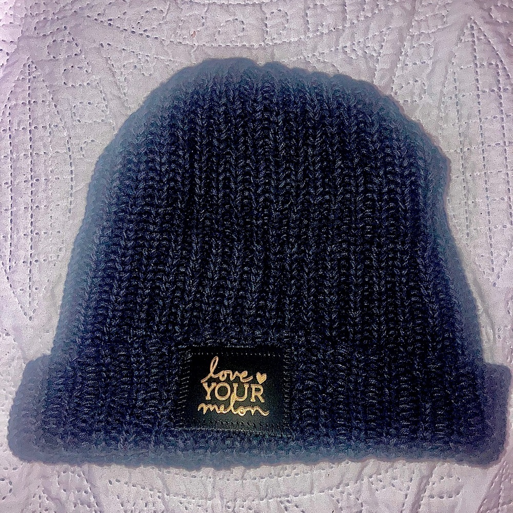 Love Your Melon Charcoal Grey Beanie